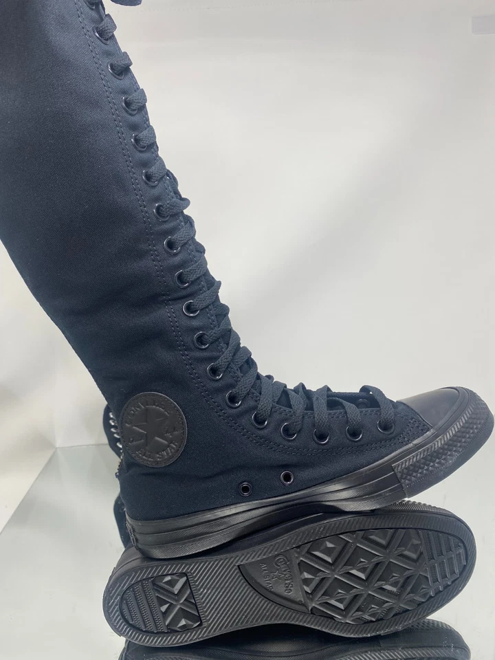 Converse A12325C Chuck Taylor All Star XX Hi Black Womens Boots - Image 3 of 4