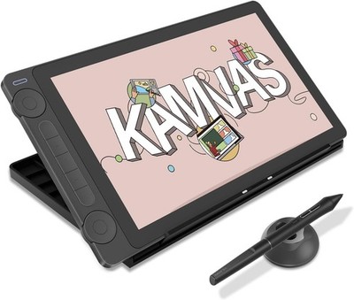 HUION Kamvas 13 Gen 3 Drawing Tablet 13.3'', PenTech 4.0, PC, Mac, Android, READ