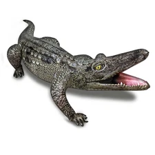 Inflatable 40" Alligator Pool Float Jungle Party Decoration