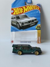 Hot Wheels Volvo 240 Drift Wagon - Custom Wheel Swap And Color