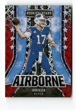 Josh Allen 2023 Panini Rookies & Stars Airborne Longevity #AI-4 Buffalo Bills
