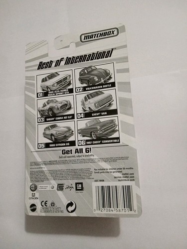 2009 Matchbox Best Of International 1965 Alfa Romeo Giulia Sprint GTA - Picture 2 of 2