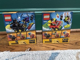 LEGO DC Super Heroes 76061 & 76062 : Mighty Micros Batman Catwoman Bane Robin