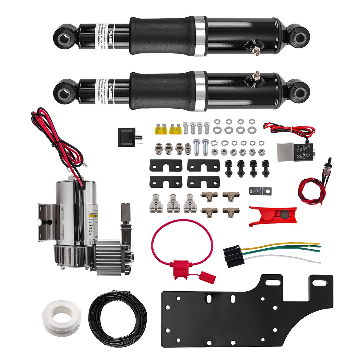 Air Suspension Rear Ride Kit For Harley Touring Road King Street