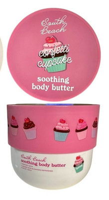 South Beach CONFETTI CUPCAKE Soothing Body Butter - 17.54 OZ