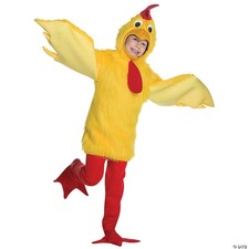 Kids Fuzzy Chicken Costume - Kids Halloween Costume Cosplay  Party Outfit