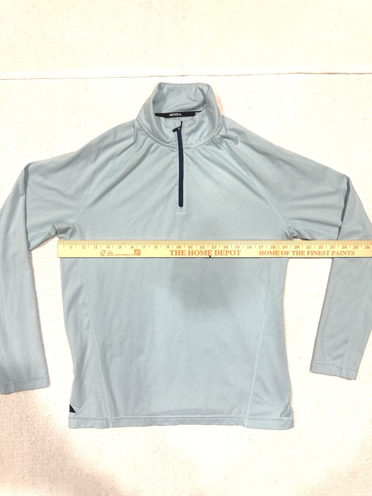 UNTUCKit 1/4 Zip Active Performance Pullover Swea… - image 4