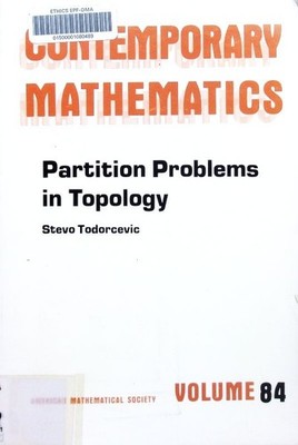 Partition problems in topology. Contemporary mathematics; 84 Todorcevic, Stevo: