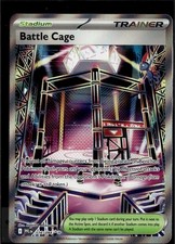 Battle Cage 116/094 Ultra Rare Phantasmal Flames Pokemon Holo NM/M