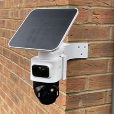 Eufy S4 EufyCam Solar Corner Wall Mounting Bracket Arm Mount 130mm Long White