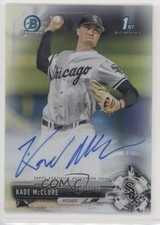2017 Bowman Draft Chrome Pick Refractor /499 Kade McClure #CDA-KMC Auto sh7