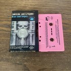 Emerson Lake & Palmer PINK CASSETTE TAPE Brain Salad Surgery SLIP IN CASE RARE