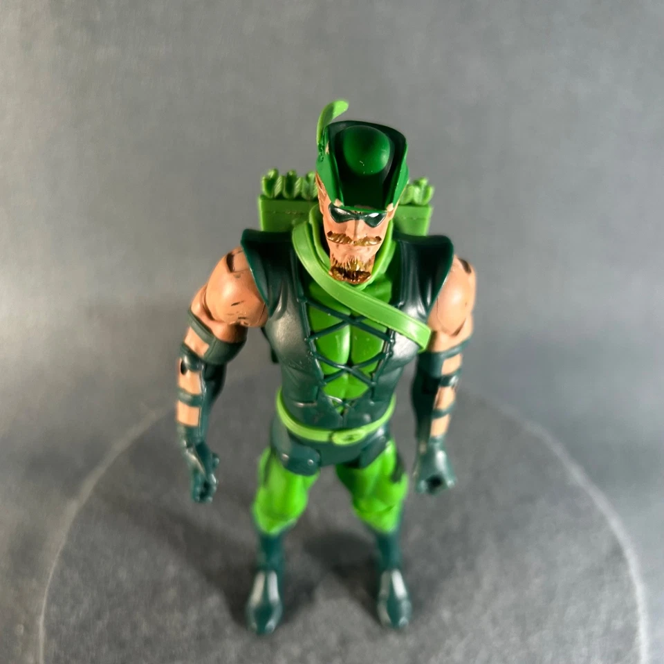 Figura de acción DC Universe Classics Green Arrow 6 pulgadas 2009 Mattel Foto 3 de 4