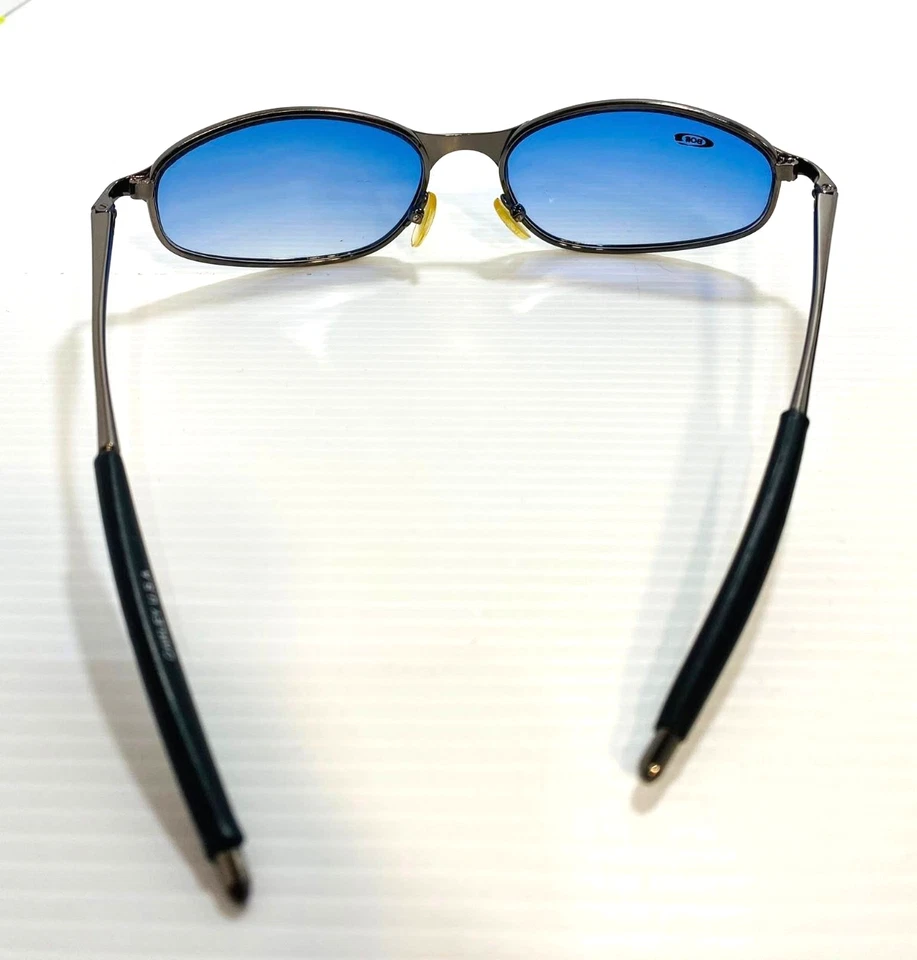 Oakley Authentic Vintage 1990s A-Wire Sunglasses Gunmetal Grey w Iridium Lenses - image 2 of 4