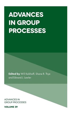 Will Kalkhoff (u. a.) | Advances in Group Processes | Buch | Englisch (2022)