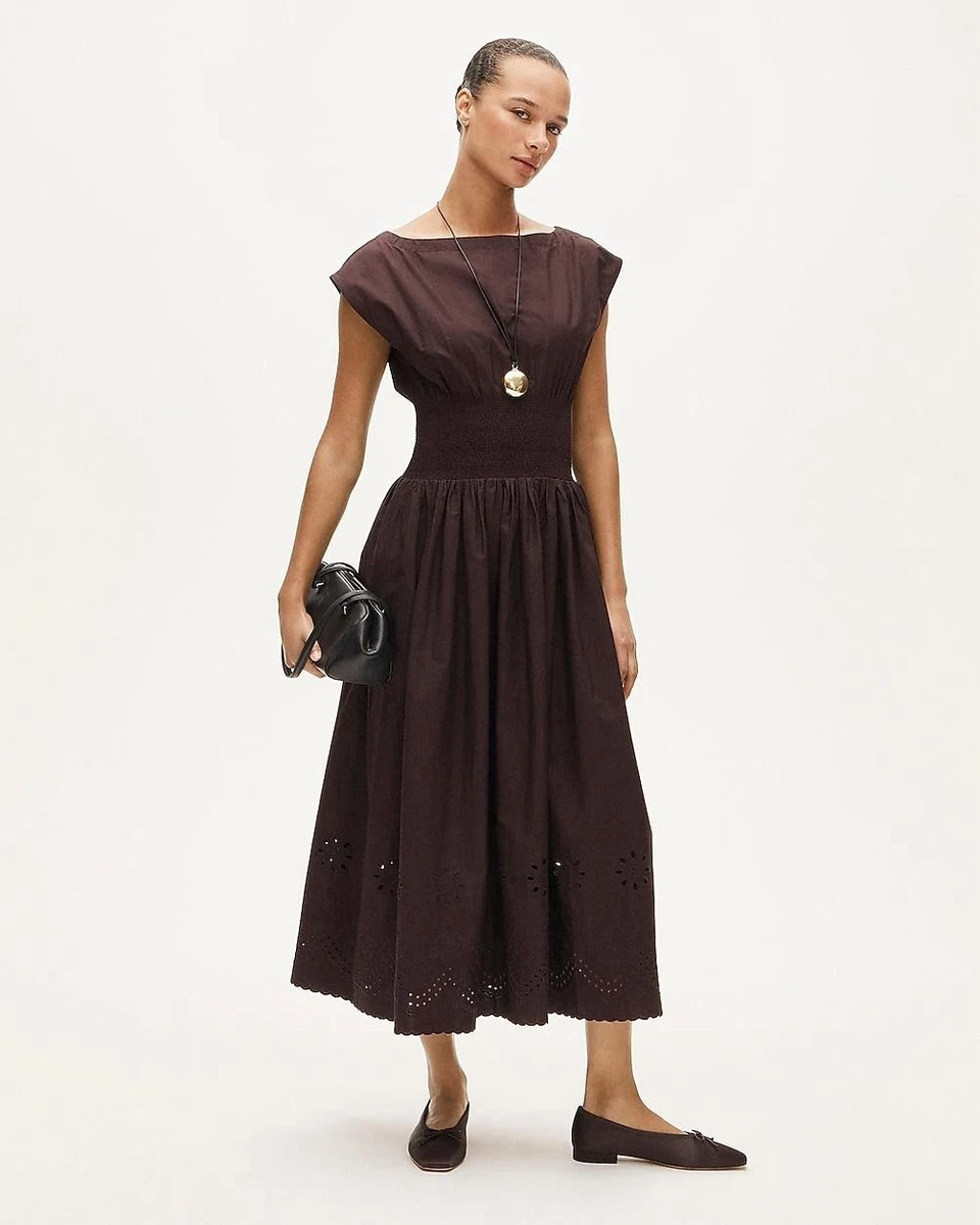 j crew brown linen dress Brown Linen Outfit: Summer Styling with Colorful Accents