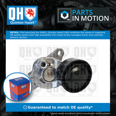 Aux Belt Tensioner fits CITROEN DISPATCH 1.5D 2018 on Drive V-Ribbed QH Quality