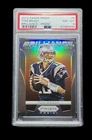 2012 panini prizm #5 tom brady; silver SSP brilliance insert PSA 8  - 1ST YEAR -