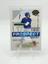 2024 Panini Baseball Prospect Edition Cam Smith Ticket #88 Chicago Cubs