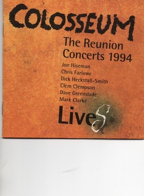 Colosseum The Reunion Concert 1994 Live - CD