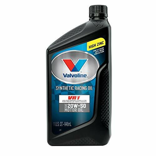 Valvoline VR1 Synthetic Racing Formula 20W-50 Motor Oil