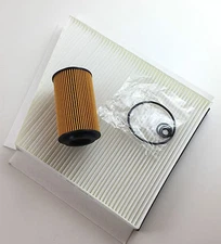 Oil Filter + Seals Pollen Filter Mercedes E-Class W211 S211 200 220 270 CDI