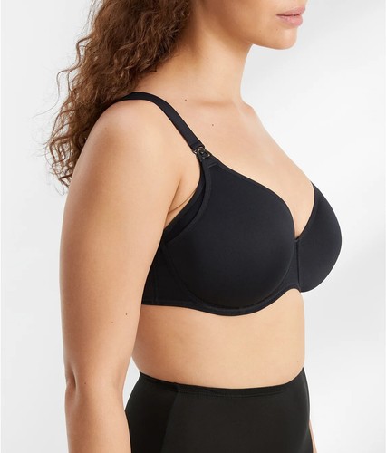 Anita Women's Lucia Underwired Comfort Bra 5822 - Full Figure Support (Black, 36F)