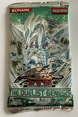 YuGiOh 5Ds The Duelist Genesis Booster Pack (Factory Sealed) | eBay