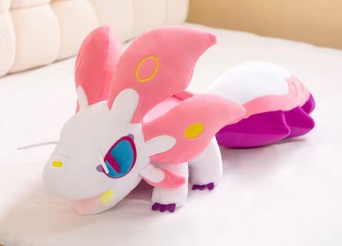 Monster Hunter Mizutsune Plüsch - Weiches Stofftier Puppe & Kissen Plüschtier (42 cm) - Bild 2 von 5