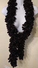 Women's Scarf Fun Black Scarf 62  