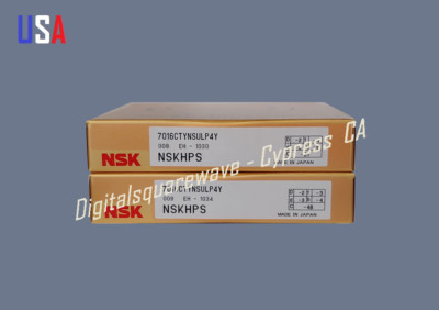 Roulements De Broche NSK 7008CTRDULP4Y NSKHPS - Lot De 2 - Abec-7 - Pour Machines CNC