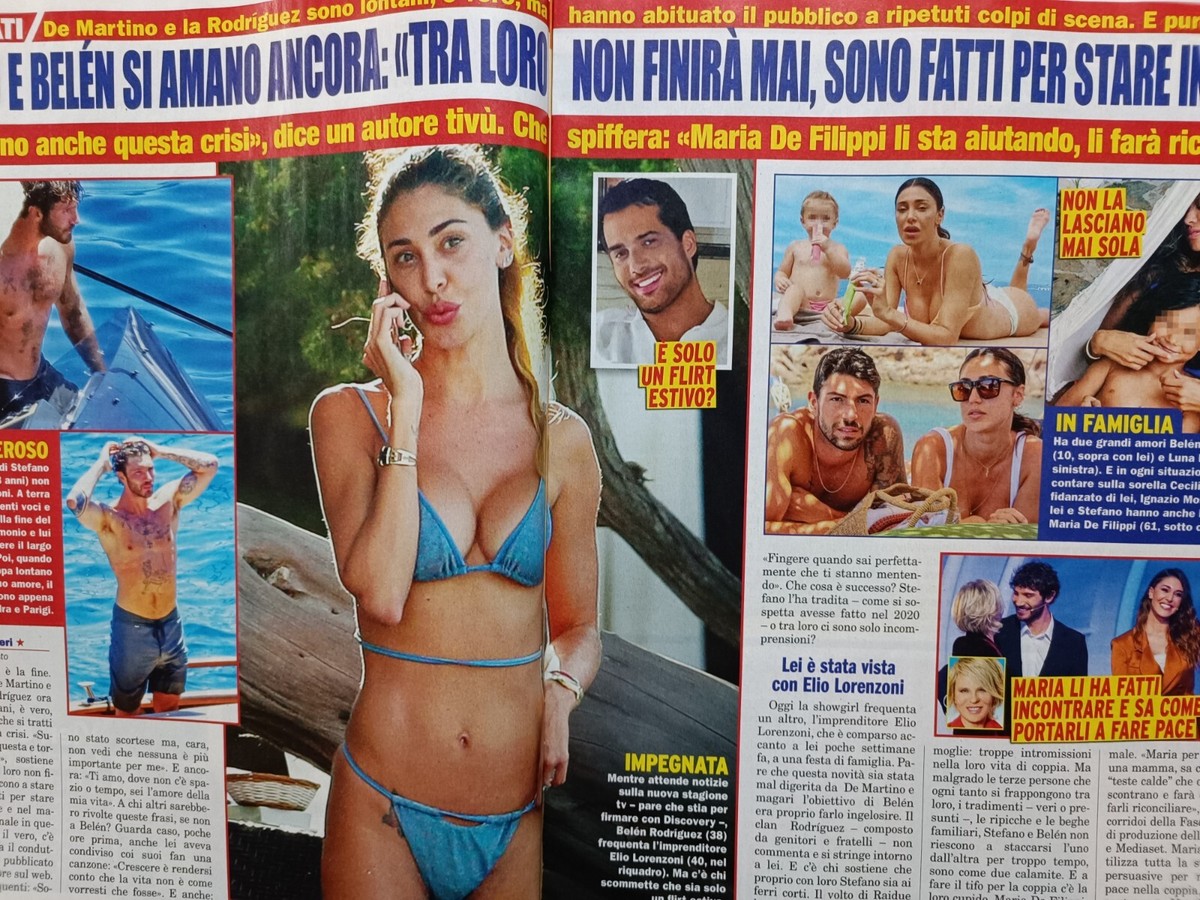 Nuovo Tv 2023 Rodriguez Stefano De Martino,Naomi