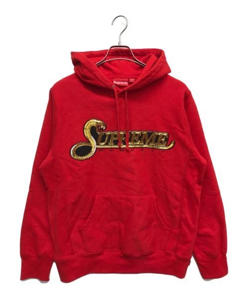 Sweat à capuche vipère à paillettes M