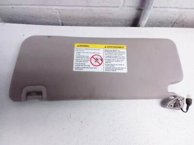 2016-2020 Nissan Titan XD Right Passenger Sun Visor Sunvisor Gray