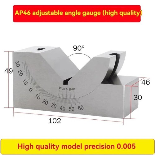 Adjustable Angle Gauge Grinding Machine Milling Machine Precision Angle Pad - Picture 8 of 24