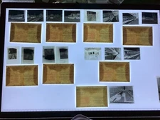 22 Trolley Train Photo Negatives CTA Chicago IL Illinois CSS&SB CNS&M Indiana WI