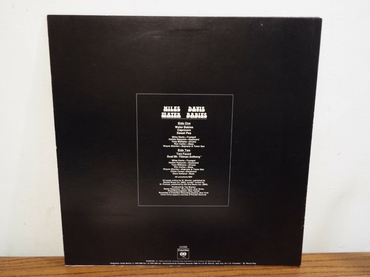 MILES DAVIS WATER BABIES 1976 JAZZ LP VINYL ALBUM | eBay
