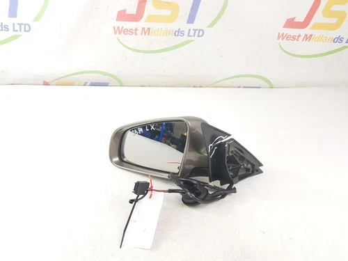 AUDI A3 DOOR MIRROR LEFT SIDE ELECTRIC BEIGE Y1Q 8P2858531K MK2 8P 2008 - 2013