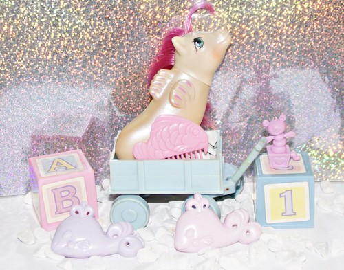 My Little Pony g1 mein kleines baby count-a-lot playschool UK # geektradeponeyg1 : Achat occasion | Figurines Hasbro Bon état