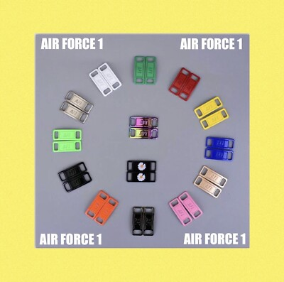 #ad Nike AF1 Replacement Lace Tags Lace Locks Shoe badge Air Force Ones Dubraes ⚡️ $19.75