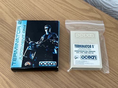 Ocean Terminator 2 Commodore 64 GS Cartridge - Working -👽👾Retro Gift Idea👾👽 - Afbeelding 4 van 12