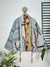 10 Pc Indian Handmade Kantha Jacket, Soft Cotton Kantha Jacket, Bath Robe Kimono
