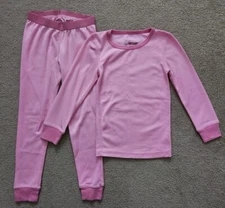 HEAT LAST Girls XS (3/5) Base Layer Set Pink