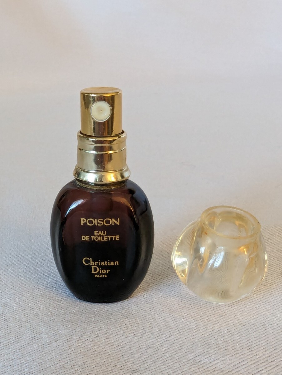 Vintage empty Poison Christian Dior Spray Bottle Perfume Eau De