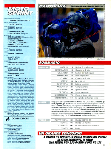 MOTO SPRINT N°21/ 20/26 MAG.1992 -IL GP D'ITALIA ALL'INSEGNA DI UNA GRANDE SFIDA - Picture 2 of 20