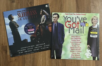 You ve Got Mail / Sleepless In Seattle vinyl record soundtrack BUNDLE Tom Hanks