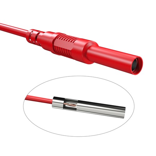 4mm Banana Female Jack Socket Insulated Safety Shrouded Solder DIY Connectors - Picture 6 of 6