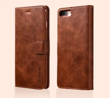 For iPhone 14 Pro 13 12 11 Pro Max X XS 876+ Leather Case Wallet Card Flip Cover
