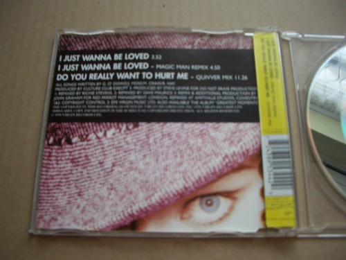 CULTURE CLUB - I JUST WANNA BE LOVED - CD SINGLE - BOY GEORGE - 第 2/4 張圖片