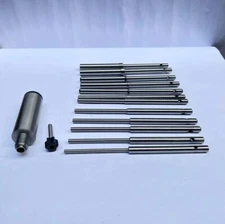 SIOUX Top .385" Valve Seat Grinding Pilot Set Of 12 pcs With Holder + DRIVER